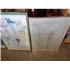 Image 2 : LOT OF 4 PRINTS IN FRAMES
