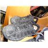 Image 2 : 2 PAIRS OF WOMENS STEEL TOED BOOTS BOTH SIZE 6.5 - HARLEY DAVIDSON AND CAT BRANDED