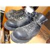 Image 3 : 2 PAIRS OF WOMENS STEEL TOED BOOTS BOTH SIZE 6.5 - HARLEY DAVIDSON AND CAT BRANDED