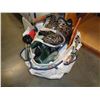 Image 3 : BASKET OF GARDENING SUPPLIES AND SEED POUCHES