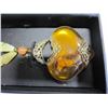Image 2 : TIBET NECKLACE W/ AMBER PENDANT W/ SCORPION INSIDE