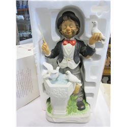 WILLIE THE CONDUCTOR HAND-PAINTED PORCELAIN MELODY IN MOTION FIGURE - AS NEW