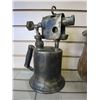 Image 2 : SMALL LIQUOR DECANTER SET AND ANTIQUE TORCH