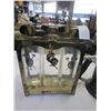 Image 4 : SMALL LIQUOR DECANTER SET AND ANTIQUE TORCH