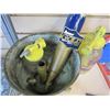 Image 2 : BRASS BOWL AND VINTAGE COLLECTABLES