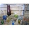 Image 2 : LOT OF COLOURED ESTATE GLASSWARE