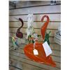 Image 1 : ART GLASS BIRDS AND RABBIT, AND APHRODITE FIGURE MADE IN ITALY