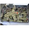 Image 2 : BLACK CARRYING TOTE,AND TRAY OF WARHAMMER FIGURINES AND MODELS