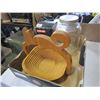 Image 2 : MEAT GRINDER, DRINK DISPENSER, AND WOOD BASKET