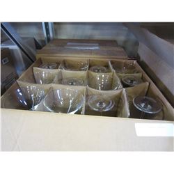 2 BOXES OF MARTINI GLASSES