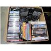 Image 2 : BOX OF CDS, DVDS, VIDEO GAMES, AND MORE