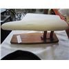 Image 2 : WAGNER 12" CAST IRON FRYING AND ANTIQUE MINI RED IRONING BOARD