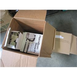 NEW 3 DRINKS SECTIONAL DISPENSER COFFEE MAKER AND MUGS