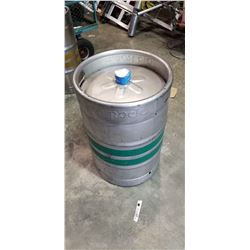 GREEN STRIPED BEER KEG