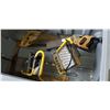 Image 1 : FIVE SAWS AND TWO SQUARES AND TWO YELLOE SHOP LIGHTS