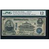Image 1 : 1902 $5 National Newark Banking Company Note PMG 12