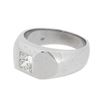 Image 2 : 18KT White Gold 0.80ct Diamond Ring