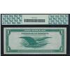 Image 2 : 1918 $1 New York Federal Reserve Bank Note PCGS 53