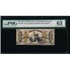 Image 1 : 50 Cent Third Issue Fractional Note PMG 63