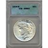 Image 1 : 1926-S $1 Peace Silver Dollar Coin ICG MS64
