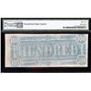 Image 2 : 1864 $100 Confederate States of America Note PMG 62EPQ