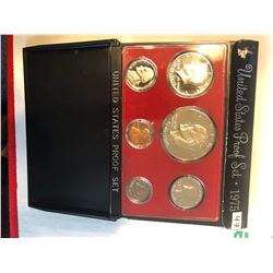 1975 US Proof Set Harder to Get in Original Box has last year Eisenhower Dollar