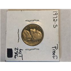 1972 S GEM PROOF Jefferson Nickel