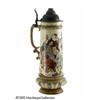 Image 1 : A GERMAN EARTHENWARE STEIN RMettlach, c.1896 R RT