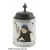 Image 1 : A GERMAN STONEWARE STEIN RMettlach, c.1890 R RThe