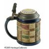 Image 1 : A GERMAN EARTHENWARE STEIN RMettlach, c.1895 R RT