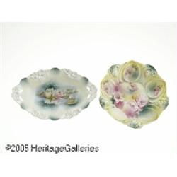 TWO GERMAN PORCELAIN ITEMS RRS Prussia, c.1890 R 