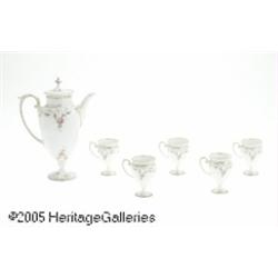 AN ASSORTMENT OF GERMAN PORCELAIN ITEMS RMajority