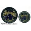 Image 1 : TWO ENGLISH POTTERY PLATES RMoorcroft, c.1950 R R