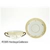 Image 1 : A DANISH 'FLORA DANICA' CREAM SOUP AND SAUCER RRo