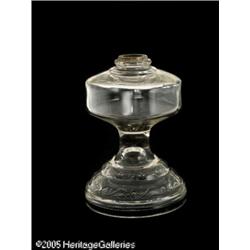 AN AMERICAN OIL LAMP BASE RMaker unknown, c.1880 