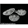 Image 1 : THREE AMERICAN BRILLIANT CUT GLASS ITEMS RVarious