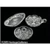 Image 2 : THREE AMERICAN BRILLIANT CUT GLASS ITEMS RVarious