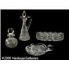 Image 2 : FOUR AMERICAN BRILLIANT CUT GLASS ITEMS RHawkes, 