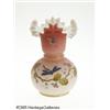Image 1 : AN ENAMELED GLASS VASE Rpossibly Stevens and Will