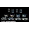 Image 2 : A CONTINENTAL IRIDESCENT GLASS DESERT SERVICE Rpr