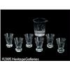 Image 1 : AN AMERICAN WINE RINSE AND SIX MASONIC CORDIALS R