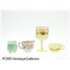 Image 1 : FOUR AMERICAN PRESSED GLASS ITEMS RVarious makers