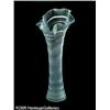 Image 2 : AN AMERICAN IRIDESCENT BLUE GLASS VASE RMaker unk