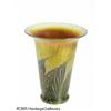 Image 2 : AN AMERICAN IRIDESCENT GOLD ART GLASS VASE RLundb
