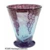 Image 1 : A FRENCH OVERLAID AND ETCHED GLASS VASE RCharles 