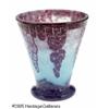 Image 2 : A FRENCH OVERLAID AND ETCHED GLASS VASE RCharles 