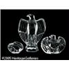 Image 1 : THREE CRYSTAL EAGLES RVarious makers, c.1980 R RC