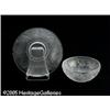 Image 2 : A FRENCH MOLD-BLOWN GLASS BOWL AND UNDERLINER RRe