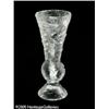 Image 1 : AN ENGLISH ROCK CRYSTAL VASE RThomas Webb & Sons,