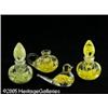 Image 1 : FOUR AMERICAN PAPERWEIGHT GLASS OBJECTS RJoe St. 